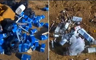 Видео с незаконной свалкой медицинских отходов в Мангистау прокомментировали экологи