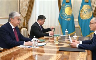 Касым-Жомарт Токаев принял председателя Национального банка Галымжана Пирматова