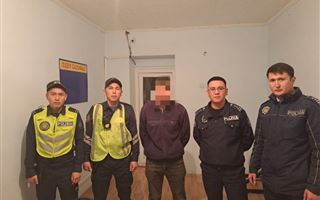 В Абайской области полиция задержала водителя в состоянии наркотического опьянениия