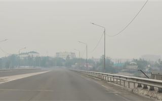 ​Смог накрыл Костанайскую область из-за пожаров в России