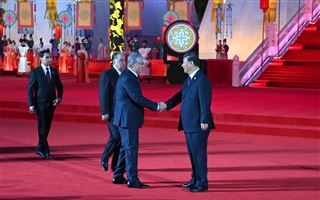 В Китае прошла официальная церемония встречи глав государств – участников саммита "Центральная Азия – Китай"