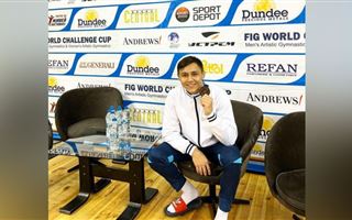 Казахстанец занял третье место на Кубке мира по гимнастике 