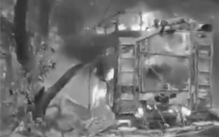 Пожарный автомобиль сгорел в области Абай