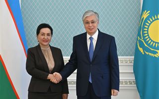 Президент Казахстана принял Председателя Сената Олий Мажлиса Республики Узбекистан Танзилу Нарбаеву