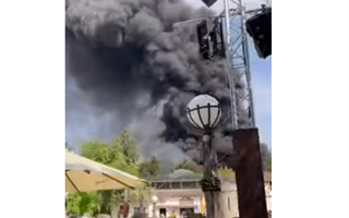 В Германии в крупнейшем парке развлечений "Европа-парк" произошел пожар