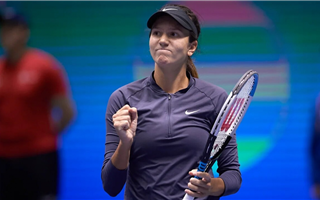 Казахстанская теннисистка вышла в четвертьфинал парного турнира в Берлине