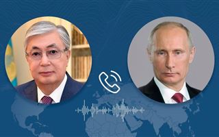 Касым-Жомарт Токаев поговорил по телефону с Владимиром Путиным