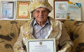 "Для освоения языка нужно всего лишь желание": 76-летний Николай рассказал об участиях в конкурсах на знание казахского языка