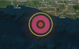 В Индонезии произошло землетрясение магнитудой 6,2