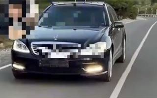 Водителя с красно-синими "мигалками" оштрафовали в Туркестанской области