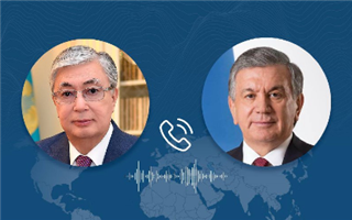 Касым-Жомарт Токаев провел телефонный разговор с президентом Узбекистана Шавкатом Мирзиёевым
