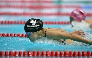 Казахстанская спортсменка установила рекорд на чемпионате мира по плаванию