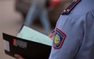 "Сын полицейского за рулем служебной машины": полиция Шымкента проводит расследование