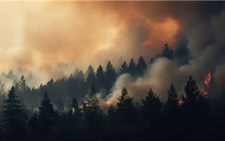 В Канаде из-за лесного пожара эвакуируют 20 тысяч человек