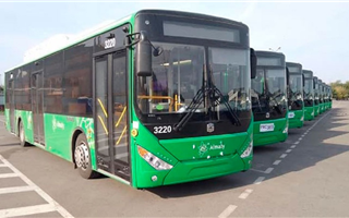 В следующем году в Алматы запретят закупать дизельные автобусы