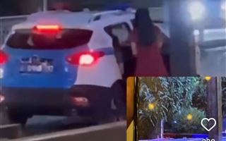 Две девушки уехали на служебном автомобиле - в полиции Шымкента объяснили ситуацию
