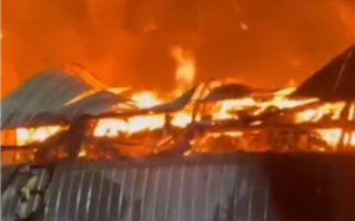 Сложный пожар, из-за которого часть города оказалась в дыму, был ликвидирован в Алматы