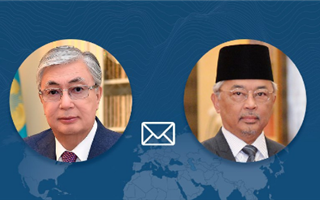 Касым-Жомарт Токаев направил поздравительную телеграмму Верховному правителю Малайзии