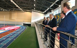 В ходе рабочей поездки в Алматинскую область Токаев ознакомился с ходом строительства центра олимпийской подготовки