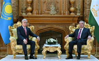 Касым-Жомарт Токаев провел переговоры с Президентом Таджикистана
