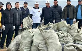 Казахстанцы собрали 20 тысяч тонн мусора на общегородском субботнике