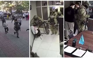 Эффектное видео обыска в филиале "Правительства для граждан" обсуждают в Казнете
