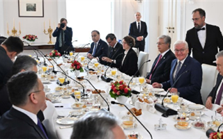 Касым-Жомарт Токаев принял участие во встрече глав государств Центральной Азии с Президентом Германии