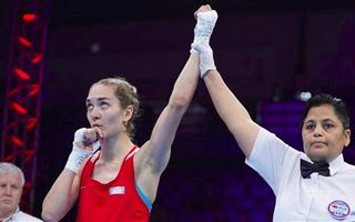  Карина Ибрагимова завоевала первую олимпийскую лицензию по боксу