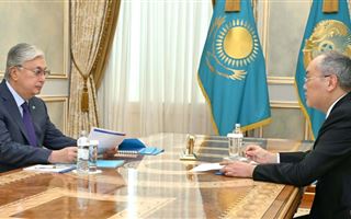 Глава государства принял председателя Агентства по финансовому мониторингу Жаната Элиманова