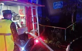 В жилом доме в Усть-Каменогорске горел электрокабель с первого по девятый этаж