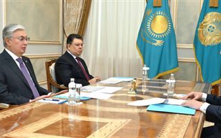 Глава государства принял министра энергетики Алмасадама Саткалиева