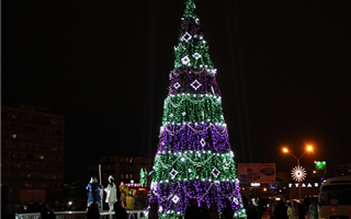 В Актау на новогоднее оформление выделили почти 30 миллионов тенге