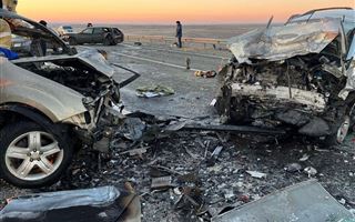 В Актюбинской области трое человек погибли в ДТП
