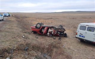 Водитель и его пассажирка погибли в результате ДТП в Карагандинской области