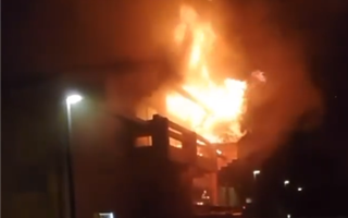 В Астане горели бани российского бизнесмена, объявленного в международный розыск