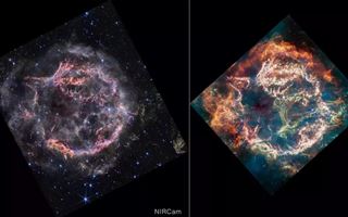 Телескоп снял завораживающие снимки взорвавшейся звезды