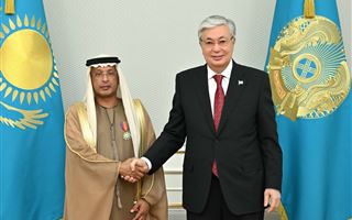 Глава государства принял посла ОАЭ в Казахстане