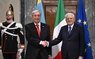 Касым-Жомарт Токаев провел переговоры с президентом Италии Серджо Маттареллой