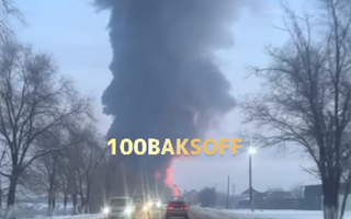 Близ Алматы на складе полиэтиленовых изделий произошел крупный пожар