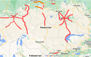 Какие дороги в Казахстане перекрыты из-за плохой погоды