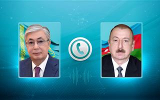 Состоялся телефонный разговор между президентами Казахстана и Азербайджана