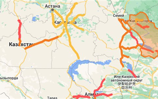 Какие дороги перекрыты в Казахстане 18 февраля