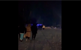 В Жамбылской области в снежном заносе застряли 18 человек