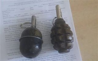 Житель Кокшетау нашел в мусорном контейнере две гранаты