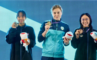 Су спорты: Азия чемпионатының 2-күні Ұлттық құрама 8 алтын медаль жеңіп алды