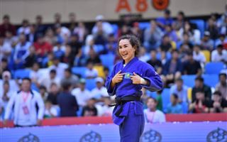 Казахстанка впервые в карьере взяла серебро турнира Большого шлема в Ташкенте