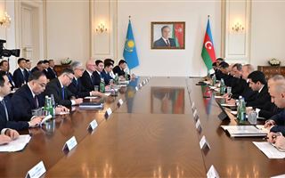  Токаев принял участие в первом заседании высшего межгосударственного совета Казахстана и Азербайджана