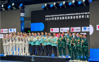 Казахстанские акробаты победили на этапе Кубка мира в Пекине