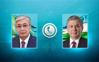 Глава государства провел телефонный разговор с президентом Узбекистана