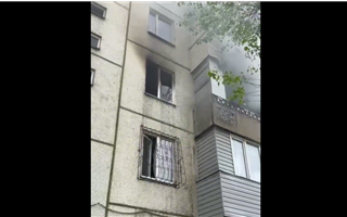 В Алматы потушили пожар в квартире